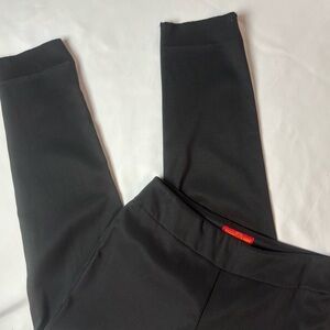 Krazy Larry Black Skinny Pants Women Sz 4 UNHEMMED